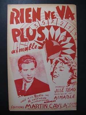 Seller image for Rien ne va plus Aimable Accordon 1951 for sale by partitions-anciennes