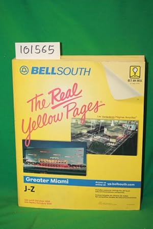 Image du vendeur pour The Real Yellow Pages Greater Miami J-Z Area Code 305/786 October 1999-00 Telephone Directory mis en vente par Princeton Antiques Bookshop