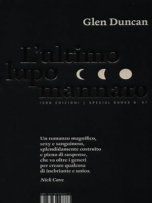 Seller image for L'ultimo lupo mannaro for sale by Librodifaccia