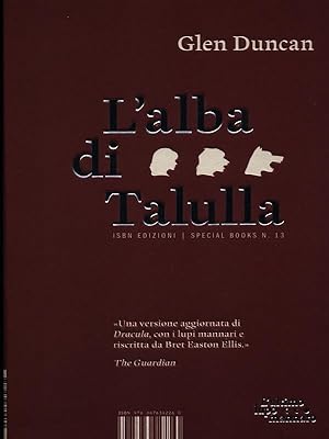 Seller image for L' alba di Talulla for sale by Librodifaccia
