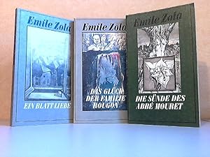 Die Sünde des Abbé Mouret + Das Glück der Familie Rougon + Ein Blatt Liebe - Natur- und Sozialges...