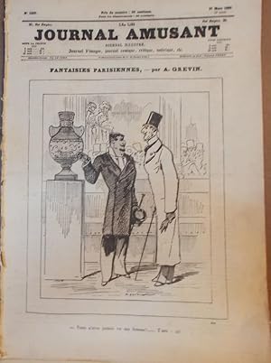 LE JOURNAL AMUSANT - 1880 - Num. 1230 del 27 mars 1880, pAEIAS, Maison V. PHILIPON & C., 1880