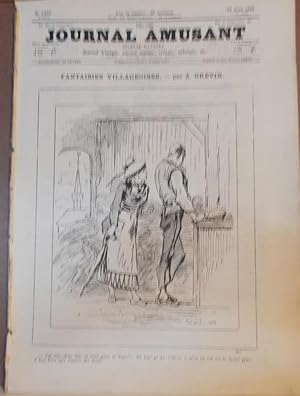 LE JOURNAL AMUSANT - 1882 - Num. 1339 del 29 AVRIL 1882, Paris, Maison V. PHILIPON & C., 1882