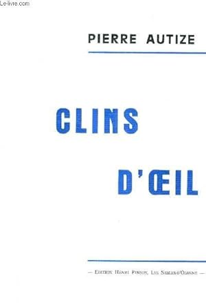 Seller image for CLINS D'OEIL. for sale by Le-Livre