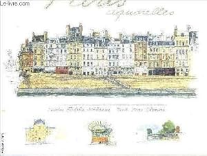 Seller image for PARIS AQUARELLES . for sale by Le-Livre