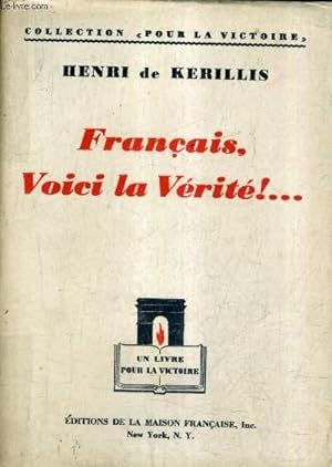 Bild des Verkufers fr FRANCAIS VOICI LA VERITE !. zum Verkauf von Le-Livre
