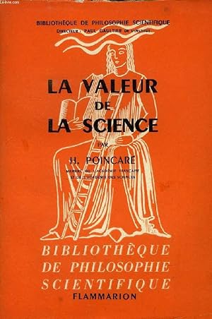 Bild des Verkufers fr LA VALEUR DE LA SCIENCE zum Verkauf von Le-Livre