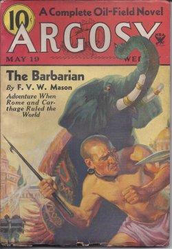 Immagine del venditore per ARGOSY Weekly: May 19, 1934 ("The Barbarian"; "Montana Rides Again") venduto da Books from the Crypt