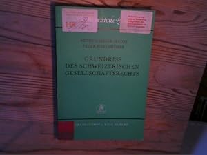 Bild des Verkufers fr Grundriss des schweizerischen Gesellschaftsrechts. Stmpflis juristische Lehrbcher. zum Verkauf von Antiquariat Bookfarm