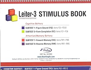 Leiter-3 Stimulus Book Cognitive Battery and Attention/Memory Battery