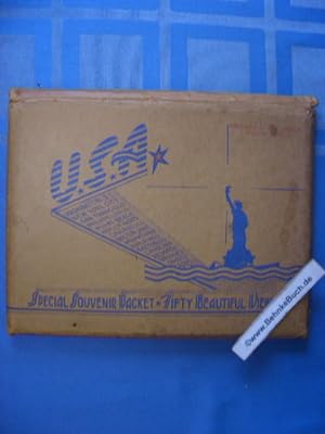 U.S.A. : Special Souvenir Packet : Fifty (46) Beautiful Views. Jumbo Post Card.