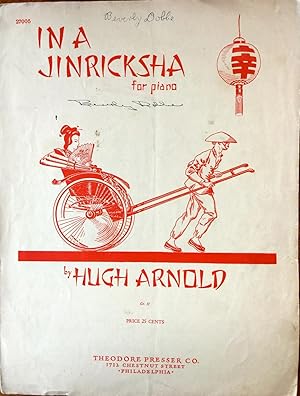 Bild des Verkufers fr In a Jinricksha for piano [ Sheet Music] zum Verkauf von Epilonian Books