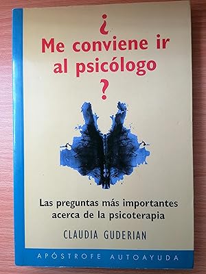 Imagen del vendedor de Me conviene ir al psicólogo? : las preguntas más importantes acerca de la psicoterapia a la venta por Libros Ramban