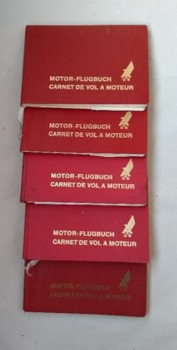 Motor-Flugbuch - Flugbuch für Privatpiloten/ Carnet de Vol a Moteur - Carnet de vol de pilote pri...