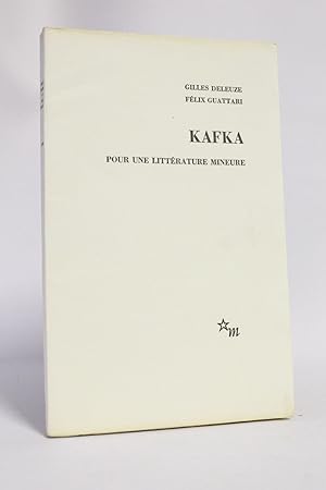 Bild des Verkufers fr Kafka pour une littrature mineure zum Verkauf von Librairie Le Feu Follet