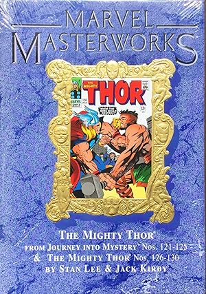 Imagen del vendedor de MARVEL MASTERWORKS Vol. 52 (Gold Foil Variant) : The MIGHTY THOR from JOURNEY INTO MYSTERY Nos. 121-125 & The Mighty Thor Nos. 126-130 a la venta por OUTSIDER ENTERPRISES