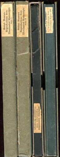 British Museum Reproductions from Illuminated Manuscripts Serien I und II und III dazu Biblioteca...