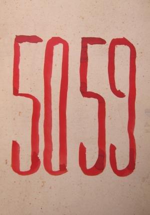 Seller image for 50 59. Katalog anllich der Ausstellung "50 59" im Herbst 1999 in der Zeche Zollverein, Essen. for sale by Licus Media