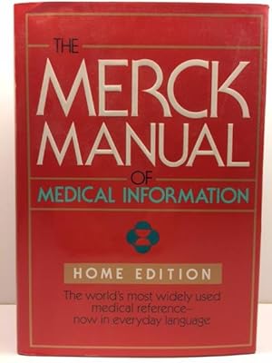 Seller image for The Merck Manual of Medical Information: Home Edition (Merck Manual Home Health Handbook) for sale by Great Expectations Rare Books