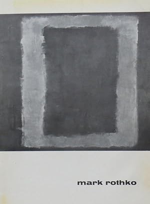 Immagine del venditore per Mark Rothko venduto da Antiquariaat Digitalis