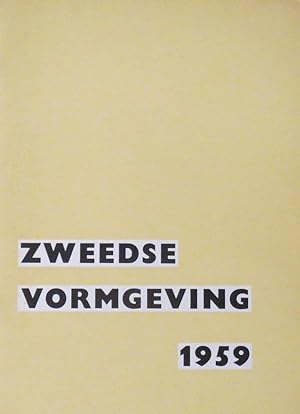 Seller image for Zweedse vormgeving 1959 for sale by Antiquariaat Digitalis