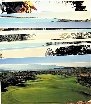 Golf Postcards. 30 Oversized Cards from Golf: A Panoramic Postcard Book