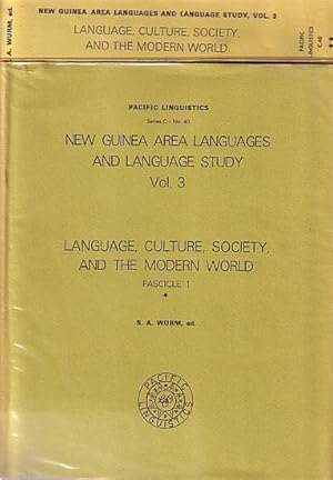 Seller image for LANGUAGE, CULTURE, SOCIETY, AND THE MODERN WORLD - Fasicicle 1 & 2 (2 Volume set) for sale by Jean-Louis Boglio Maritime Books