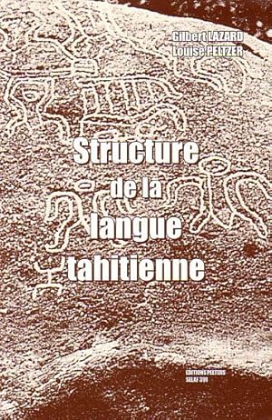 Imagen del vendedor de STRUCTURE DE LA LANGUE TAHITIENNE a la venta por Jean-Louis Boglio Maritime Books