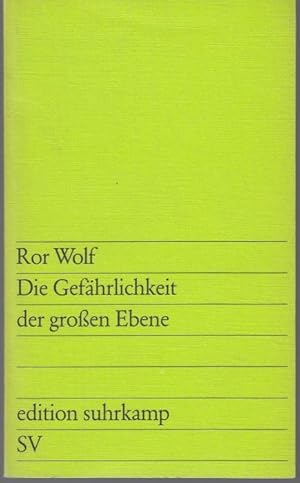 Bild des Verkufers fr Die Gefhrlichkeit der grossen Ebene zum Verkauf von Graphem. Kunst- und Buchantiquariat