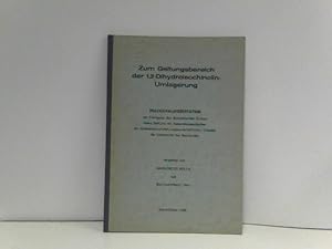 Zum Geltungsbereich der 1,2-Dihydroisochinolin-Umlagerung - Dissertation von Hans-Dieter Höltje a...
