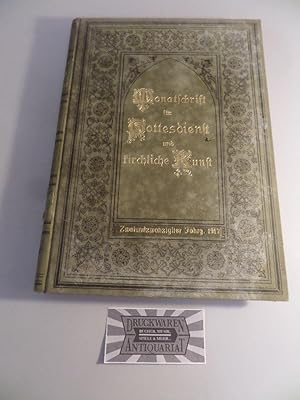 Seller image for Monatsschrift fr Gottesdienst und kirchliche Kunst - 22. Jahrgang : Januar - Dezember 1917. for sale by Druckwaren Antiquariat