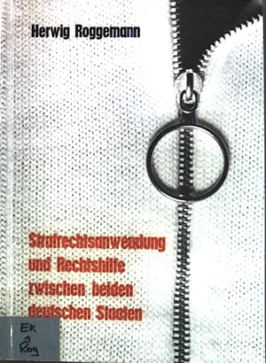 Seller image for Strafrechtsanwendung und Rechtshilfe zwischen beiden deutschen Staaten; for sale by books4less (Versandantiquariat Petra Gros GmbH & Co. KG)