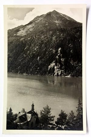 Ansichtskarte. Achensee in Tirol 929 m. Stempel Hotel Scholastika.