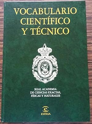 Vocabulario Cientifico y Tecnico