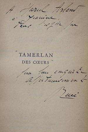 Bild des Verkufers fr Tamerlan des coeurs zum Verkauf von Librairie Le Feu Follet
