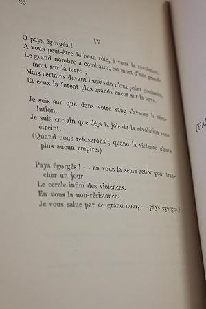 Poème contre le grand crime 1916 by JOUVE Pierre-Jean: couverture ...