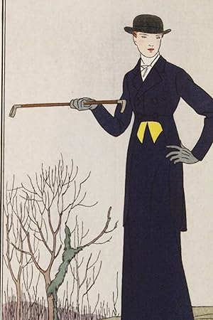 Costumes parisiens. Une Amazone (pl.126, Journal des Dames et des Modes, 1913 n°56)