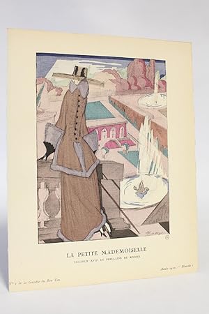 La Petite Mademoiselle. Tailleur XVIIe en perllaine de Rodier (pl.1, La Gazette du Bon ton, 1922 ...