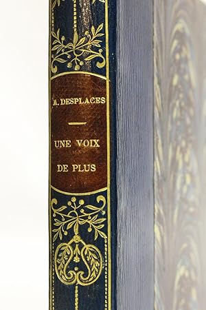 Seller image for Une voix de plus for sale by Librairie Le Feu Follet