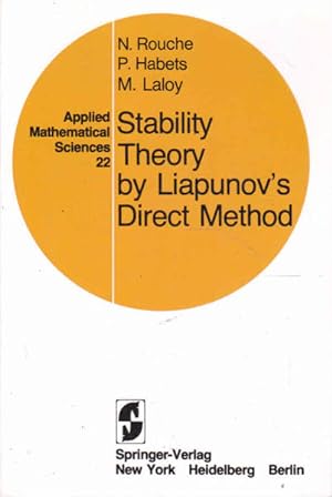 Immagine del venditore per Stability Theory By Liapunov's Direct Method venduto da Goulds Book Arcade, Sydney