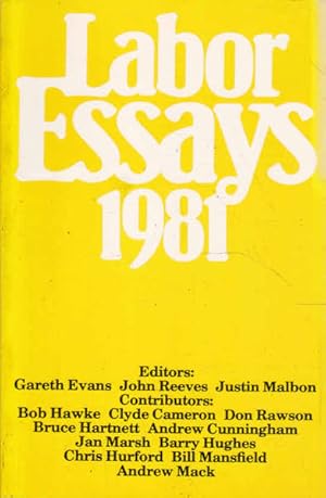 Seller image for Labor Essays 1981 for sale by Goulds Book Arcade, Sydney