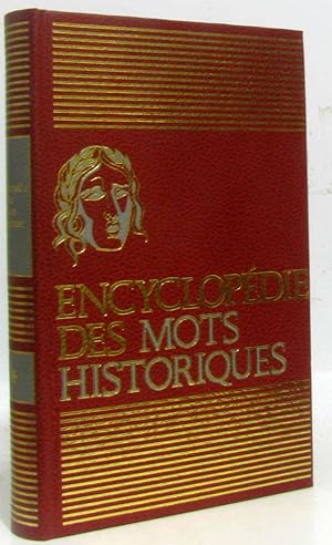 Dictionnaire des mots historiques vrais et faux (tome premier)