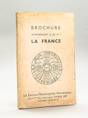 Brochure accompagnant le Jeu n°1 La France