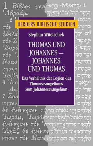 Image du vendeur pour Thomas und Johannes - Johannes und Thomas mis en vente par Rheinberg-Buch Andreas Meier eK