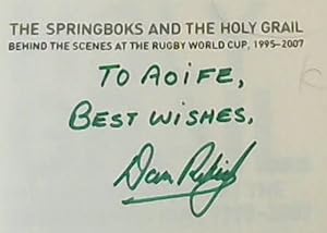 Bild des Verkufers fr The Springboks and the Holy Grail zum Verkauf von Chapter 1