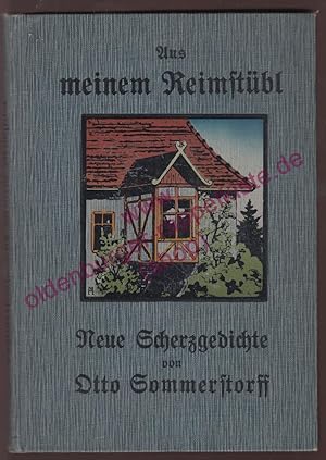 Aus meinem Reimstübl - Neue Scherzgedichte (1917) ) - signiert & handschriftl.Gedicht
