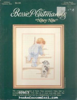 Imagen del vendedor de Bessie P Gutmanns Nitey Nite Cross Stitch Leaflet No 84011 a la venta por booksforcomfort