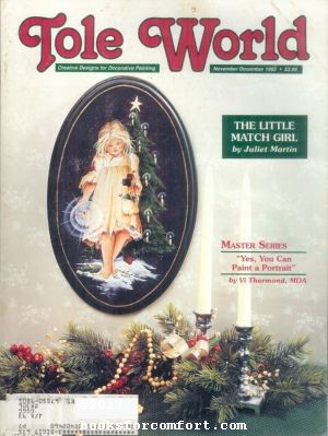 Seller image for Tole World Vol 16 No 6 Issue 119 November/December 1992 for sale by booksforcomfort