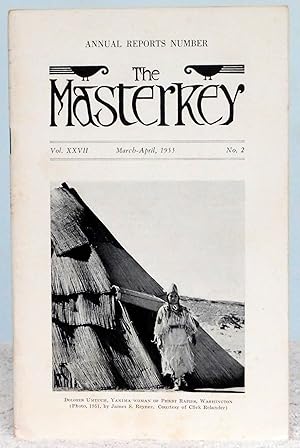 Bild des Verkufers fr The Masterkey Vol. XXVII March-April, 1953 No. 2 zum Verkauf von Argyl Houser, Bookseller