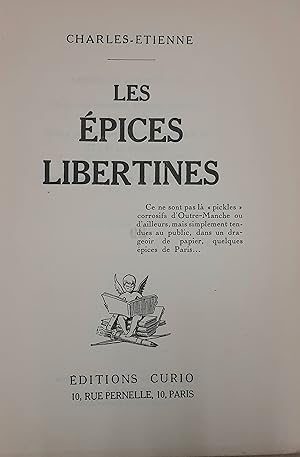 Les épices libertines